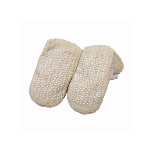 Lodger Seersucker Slofjes - 6-12 Mnd - Birch 4 Lodger Seersucker Slofjes - 6-12 Mnd - Birch - Afbeelding 4