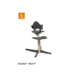 Nomi Baby Set - Anthracite -Babykamers Verkoopwinkel 214323 3 nomi natural anthracite bs 5426 rt 8697