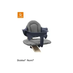 Nomi Baby Set - Navy -Babykamers Verkoopwinkel 214325 2 nomi natural navy bs cush grey close 5426 rt 71f6