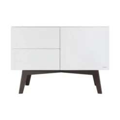 Kidsmill Sixties Babykamer Wit Mat / Walnoot | Bed 60 X 120 Cm + Commode 9 Kidsmill Sixties Babykamer Wit Mat / Walnoot | Bed 60 X 120 Cm + Commode -Babykamers Verkoopwinkel 60 s commode wit 2 dd0e