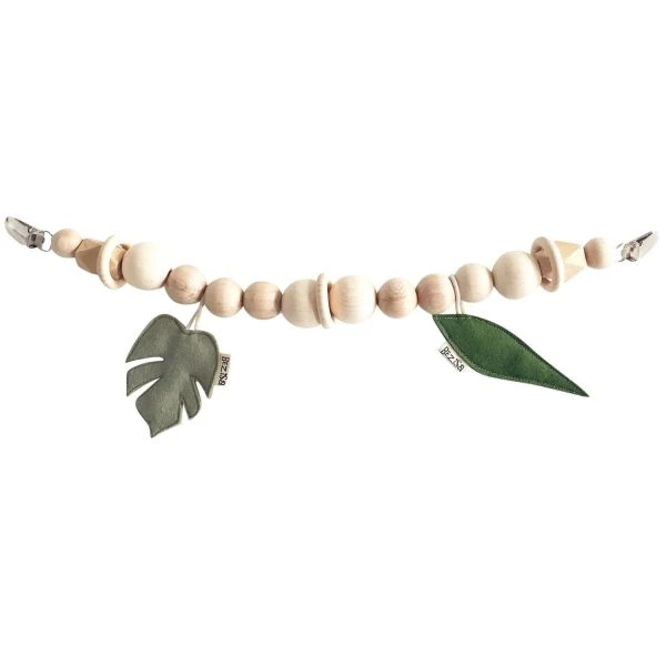 BEZISA Leaves Wagenspanner Pistache / Pine 1 BEZISA Leaves Wagenspanner Pistache / Pine