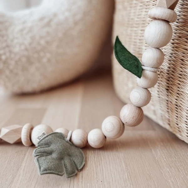 BEZISA Leaves Wagenspanner Pistache / Pine 4 BEZISA Leaves Wagenspanner Pistache / Pine - Afbeelding 4