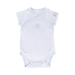 Bamboom Overslag Romper - Blauw - 1 Mnd