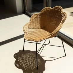 Childhome Flower Kinderstoel - Rotan -Babykamers Verkoopwinkel Childhome Flower Kinderstoel Rotan 3 73aa