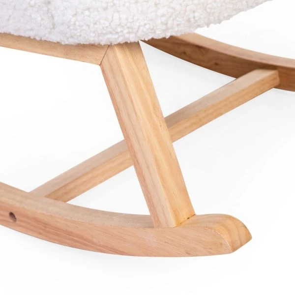 Childhome Teddy Schommelstoel - Off White 2 Childhome Teddy Schommelstoel - Off White - Afbeelding 2