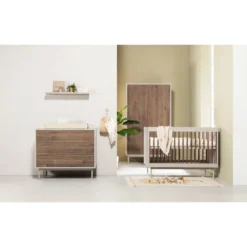 Europe Baby Japandi Babybed - 70 X 140 Cm -Babykamers Verkoopwinkel Japandi SFEER bewerkt 2 7aa4