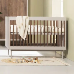 Europe Baby Japandi Babybed - 70 X 140 Cm -Babykamers Verkoopwinkel Japandi SFEER wieg 3f41