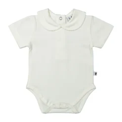 Babykamers Verkoopwinkel -Babykamers Verkoopwinkel Klein Baby Romper Mt. 50 Off White 2 48de