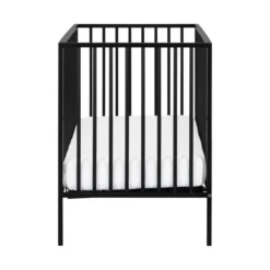 Europe Baby - Ledikant - Liam II - 60x120 - Black 7 Europe Baby - Ledikant - Liam II - 60x120 - Black -Babykamers Verkoopwinkel Liam ledikant zwart 3 0b5a