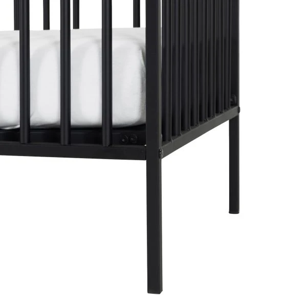 Europe Baby - Ledikant - Liam II - 60x120 - Black 4 Europe Baby - Ledikant - Liam II - 60x120 - Black - Afbeelding 4