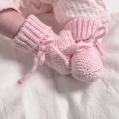 Lodger Knit Slofjes - 0-6 Mnd - Tan -Babykamers Verkoopwinkel Lodger Knit Slofjes 0 6 Mnd Tan 3 b99c