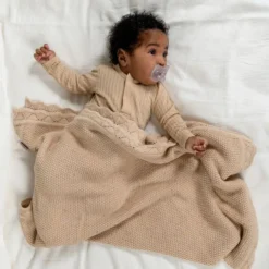 Lodger Seersucker Boxpakje - Mt. 56 - Beige -Babykamers Verkoopwinkel Lodger Seersucker Boxpakje Beige 4 4067