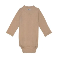 Lodger Seersucker Overslagromper - Lange Mouw - Mt. 50 - Beige -Babykamers Verkoopwinkel Lodger Seersucker Overslagromper Lange Mouw Beige 2 8821