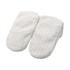 Lodger Seersucker Slofjes - 3-6 Mnd - Cloud Dancer -Babykamers Verkoopwinkel Lodger Seersucker Slofjes Cloud Dancer 3 1e58