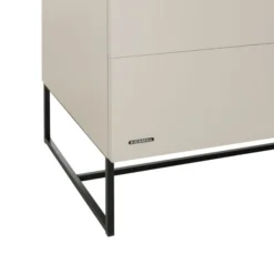 Kidsmill Modular 2 Commode 3L Mat Oatmeal - Zwart - Mat Oatmeal -Babykamers Verkoopwinkel Modular oatmeal commode 4 c6c6