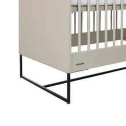 Kidsmill Modular 2 Babybed Oatmeal - Zwart - 60 X 120 Cm -Babykamers Verkoopwinkel Modular oatmeal ledikant 60x120 3 7b16