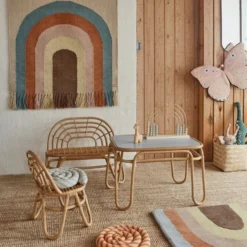 OYOY Rainbow Stoeltje - Nature -Babykamers Verkoopwinkel OYOY Rainbow Set Nature 1 bf55