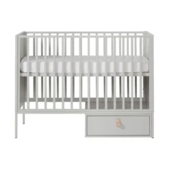 Kidsmill Amy Babybed Grijs 70 X 140 Cm -Babykamers Verkoopwinkel amy ledikant 1 new 1 823f
