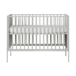 Kidsmill Amy Babykamer Grijs | Bed 60 X 120 Cm + Commode Breed -Babykamers Verkoopwinkel amy ledikant 1 zonder lade 3 29c6