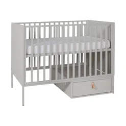 Kidsmill Amy Babybed Grijs 60 X 120 Cm 8 Kidsmill Amy Babybed Grijs 60 X 120 Cm -Babykamers Verkoopwinkel amy ledikant 2 new 9fb2