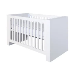 Kidsmill Alaska Babykamer Wit Mat | Bed 70 X 140 Cm + Commode -Babykamers Verkoopwinkel babykamer alaska wit mat ledikant 3 7651