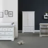 Kidsmill Chateau Babykamer Wit | Bed 60 X 120 Cm + Commode