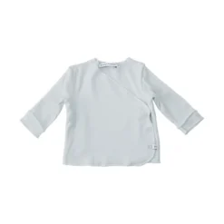 Bamboom Overslagshirt Lange Mouw Licht Blauw 1 Mnd