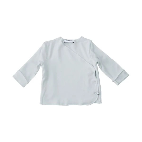 Bamboom Overslagshirt Lange Mouw Licht Blauw 1 Mnd 1 Bamboom Overslagshirt Lange Mouw Licht Blauw 1 Mnd