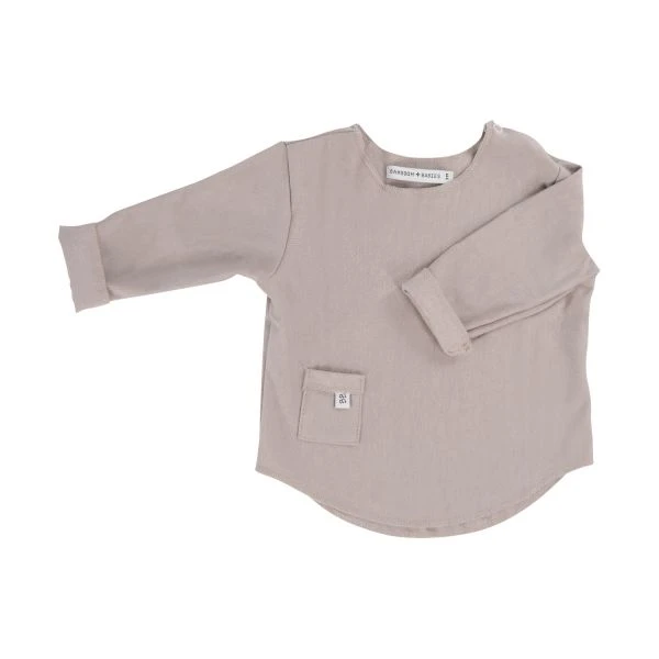 Bamboom T-shirt Lange Mouw Sand 6 Mnd 1 Bamboom T-shirt Lange Mouw Sand 6 Mnd