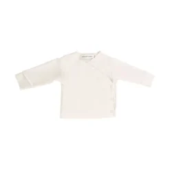 Bamboom T-shirt Lange Mouw Creme Prematuur