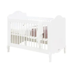 Bopita Elena Ledikant Wit 60 X 120 Cm -Babykamers Verkoopwinkel bed 60x120 elena wit 363f