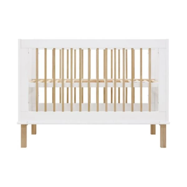 Bopita Mika Ledikant Wit / Eiken 60 X 120 Cm 2 Bopita Mika Ledikant Wit / Eiken 60 X 120 Cm - Afbeelding 2