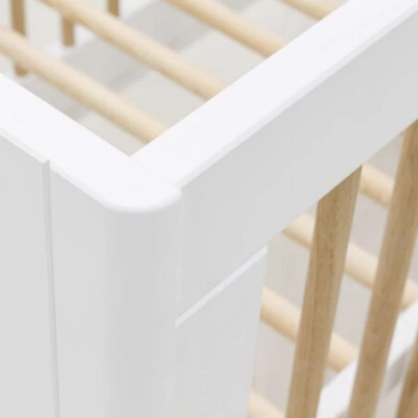 Bopita Mika Ledikant Wit / Eiken 60 X 120 Cm 5 Bopita Mika Ledikant Wit / Eiken 60 X 120 Cm - Afbeelding 5