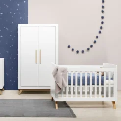 Bopita Fenna Babybed Wit / Naturel 60 X 120 Cm -Babykamers Verkoopwinkel bopita fenna babybed wit 60 x 120 cm sfeer f873