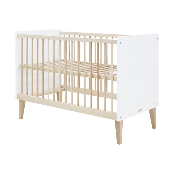 Bopita Indy Babybed Wit / Naturel 60 X 120 Cm 1 Bopita Indy Babybed Wit / Naturel 60 X 120 Cm