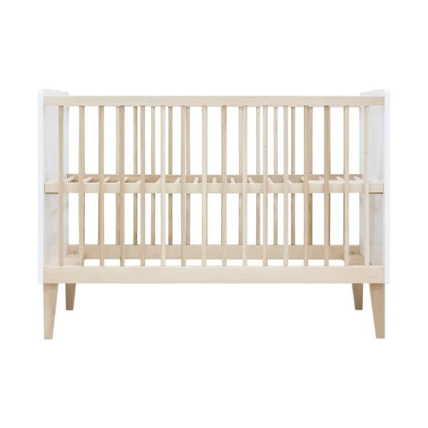 Bopita Indy Babybed Wit / Naturel 60 X 120 Cm 2 Bopita Indy Babybed Wit / Naturel 60 X 120 Cm - Afbeelding 2