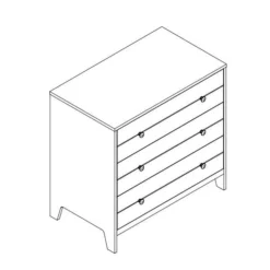 Bopita Job Commode Vintage Honey -Babykamers Verkoopwinkel bopita job commode vintage honey tekening 9e76