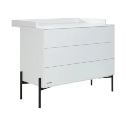 Kidsmill Boutique Commode Wit / Zwart -Babykamers Verkoopwinkel boutique commode bladvergroter wit zwart 2 62d2