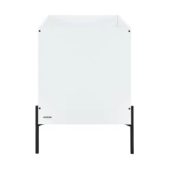 Kidsmill Boutique Babybed Wit / Zwart 60 X 120 Cm 7 Kidsmill Boutique Babybed Wit / Zwart 60 X 120 Cm -Babykamers Verkoopwinkel boutique ledikant wit zwart 3 c0f9