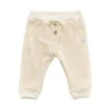 Bamboom Velvet Broekje Ivory 1 Mnd