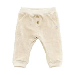 Bamboom Velvet Broekje Ivory 1 Mnd