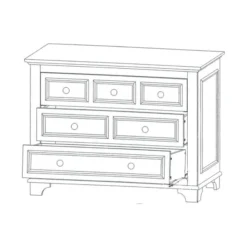 Bopita Charlotte Commode Wit -Babykamers Verkoopwinkel charlotte commode tekening ea99