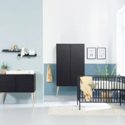 Europe Baby Evy Commode Zwart -Babykamers Verkoopwinkel europe baby evy commode zwart 2 1 1 1 23e2