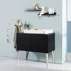 Europe Baby Evy Commode Zwart -Babykamers Verkoopwinkel europe baby evy commode zwart 5 1 1 9f9d