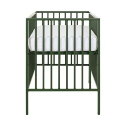 Europe Baby Liam Babybed Metaal Dark Green 60 X 120 Cm -Babykamers Verkoopwinkel europe baby liam babybed metaal dark green 60 x 120 cm 3 ba17