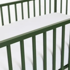 Europe Baby Liam Babybed Metaal Dark Green 60 X 120 Cm -Babykamers Verkoopwinkel europe baby liam babybed metaal dark green 60 x 120 cm 8 36ed
