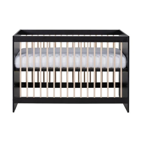 Europe Baby Nova Babybed Zwart Eiken 60 X 120 Cm - Afbeelding 2