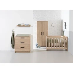 Europe Baby Nova Commode Eiken -Babykamers Verkoopwinkel europe baby nova commode eiken 5 5b42