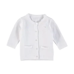 Feetje First Knit Uni Vestje Wit Mt. 50