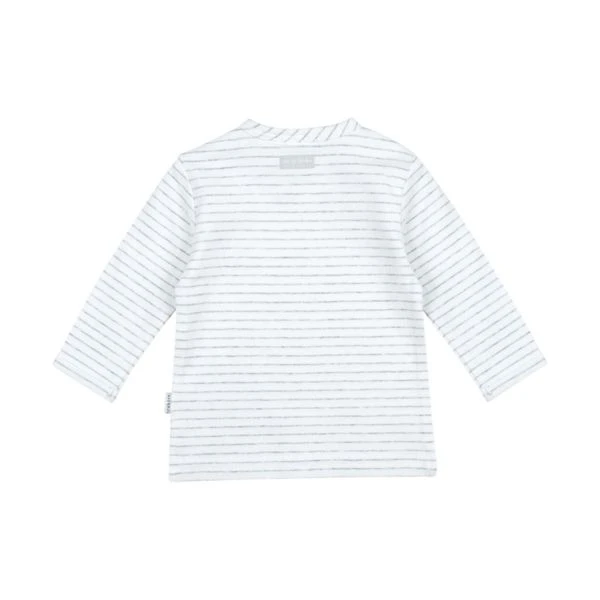 Feetje Giraffe Streep T-Shirt Lange Mouwen Grijs Melange Mt. 44 - Afbeelding 2